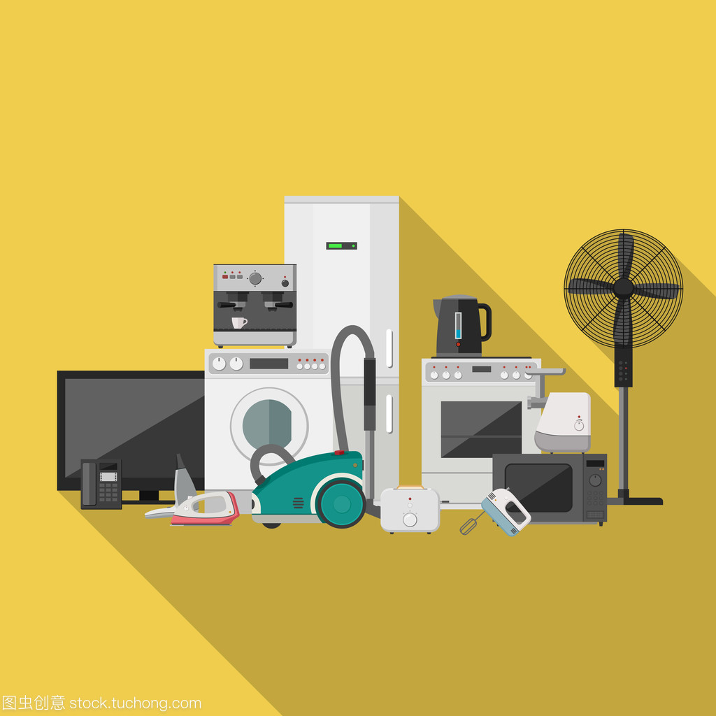 家電平板橫幅 智能家居新篇章，家用電器一體化革新